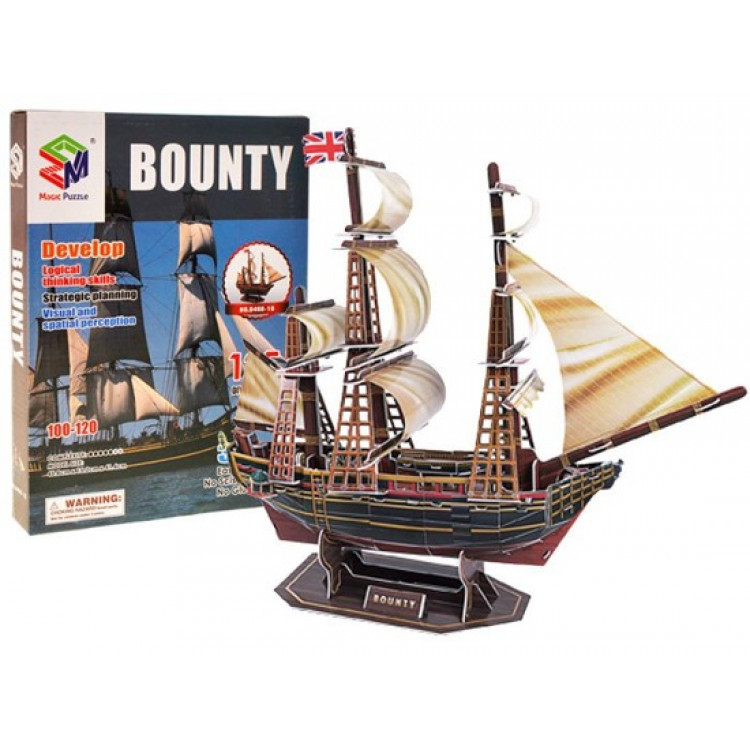 3D Puzzle – Loď Bounty